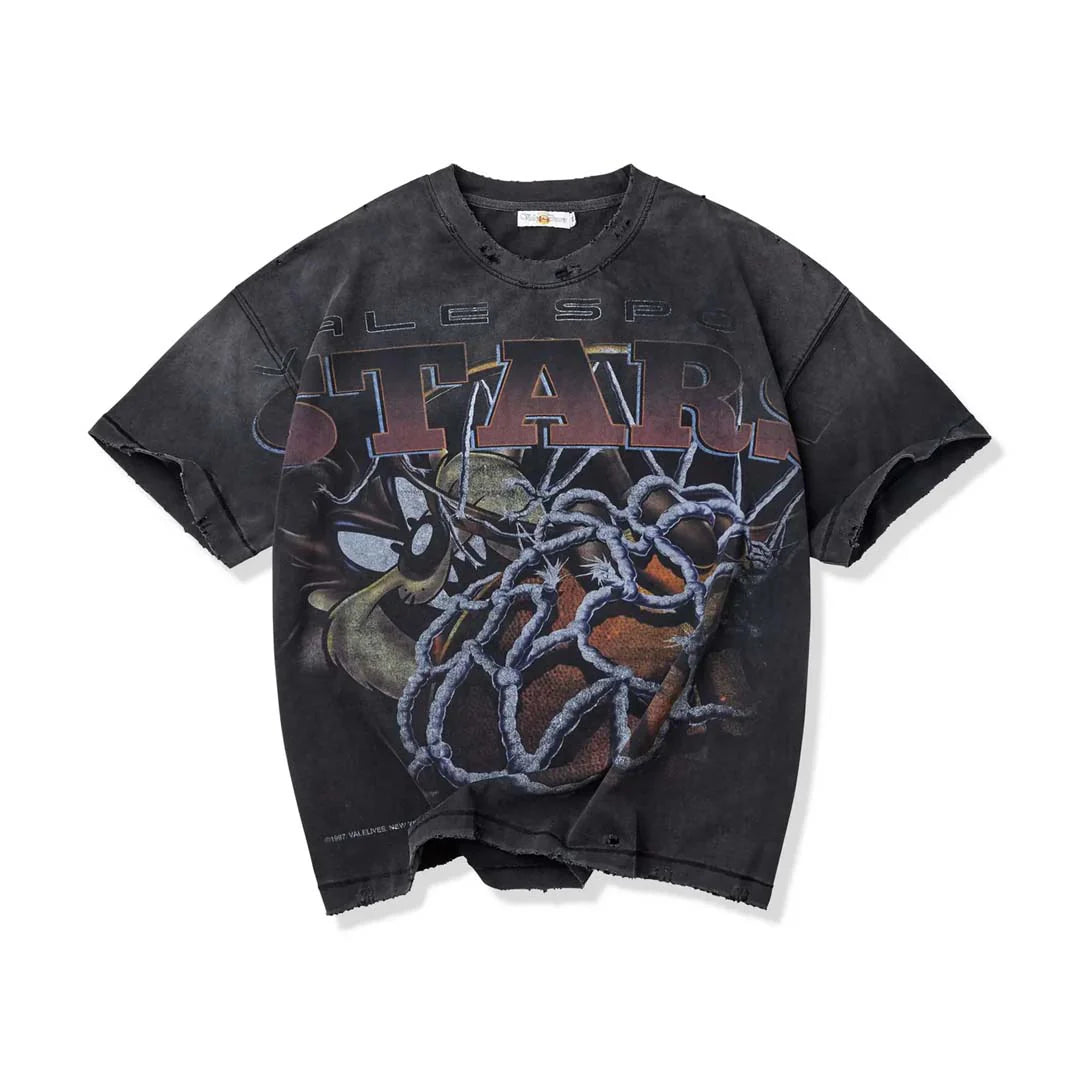 Vale Forever 'Tasmania' T-Shirt (Washed Black)